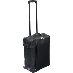 Preferred Nation 20 inch Folding Suitcase Luggage Carry On, Collapsible, packable, locking pull-up handle, in-line recess skate wheels.