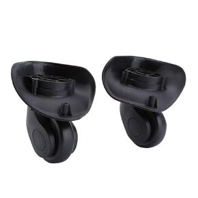 2pcs Universal Rotating Suitcase Luggage Replacement Wheels for Travel Case Wheel