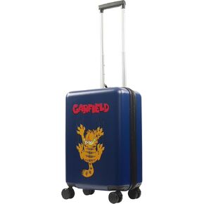 FUL Garfield 22.5 Inch Carry-On Luggage, Hardshell Rolling Suitcase with Spinner Wheels, Blue