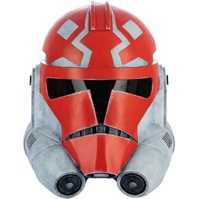 Orange Resin Helmet for Adults with Full Face Mask Halloween Cosplay Costume Collectibles in Saudi Arabia