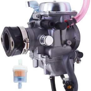 munirater Carburetor & Intake Boot Joint Manifold Replacement for KFX250 KSF250A 250 2004-2005 250 KSF250A 1987-2003