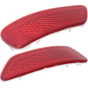 AUTOKAY Rear Bumper Reflector Cover for Dodge Journey for Jeep Compass Grand Cherokee Patriot