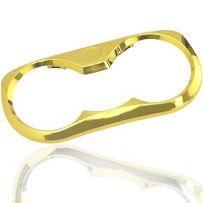 Chrome Bezel for LCD Digital Jet Ski Speedometer Gauge Cluster Compatible with Sea Doo GTX/RXP/RXT/Wake, Replacement Part Number# 278002270 278002144 (Silver)