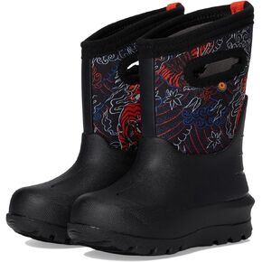 BOGS Unisex-Child Neo-Classic Tiger (Toddler/Little Big Kid) Rain Boot