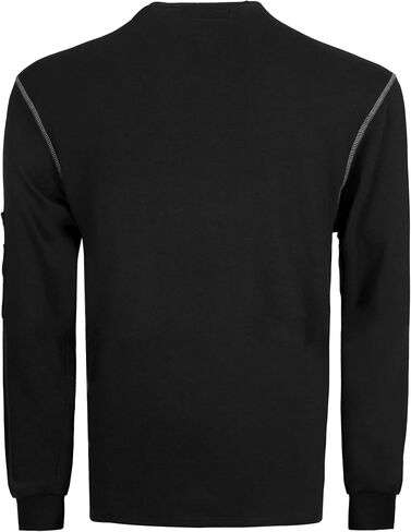 قمصان BOCOMAL FR قمصان مقاومة للهب FR T قميص NFPA2112/CAT2 7oz قمصان رجالية بأكمام طويلة مقاومة للحريق قمصان هينلي in Kuwait