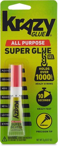 Krazy Glue، جل لجميع الأغراض، طرف دقيق، 2 جم in Kuwait