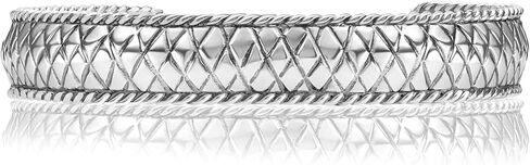 JEAN RACHEL JEWELRY سوار من الفضة الإسترليني عيار 925 للنساء - سوار مبطن بتصميم كلاسيكي - لا يسبب الحساسية، خالي من الرصاص والنيكل - مجموعة مصنوعة يدويًا in Kuwait