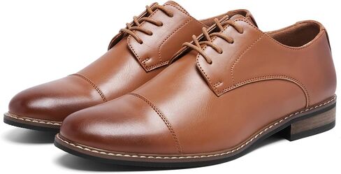 SILENTCARE Men's Dress Oxford Shoes Classic Lace Up Formal Shoes in Saudi Arabia