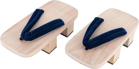 Men's Japanese Double Toothed Wooden Clogs Versatile Summer White woodwooden Slippers COS Elevated Thick Sole Shoes Clogs in Saudi Arabia