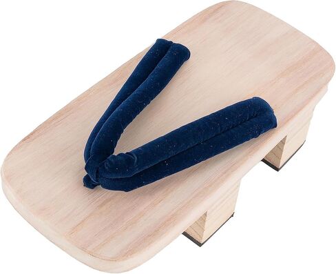 Men's Japanese Double Toothed Wooden Clogs Versatile Summer White woodwooden Slippers COS Elevated Thick Sole Shoes Clogs in Saudi Arabia