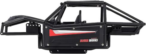 INJORA 61g Nylon Buggy Body Shell Chassis Kit for 1/18 RC Crawler TRX4M Upgrade(Black) in Saudi Arabia