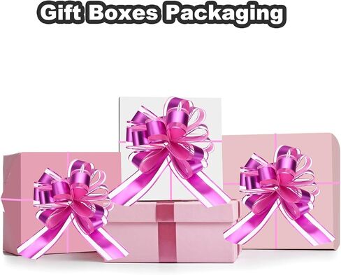 uxcell 20pcs Orange Pull Bows 6.3 Inches Wide Large Organza Ribbon Gift Bows for Gift Wrapping Gift Baskets Decor Wedding Parties Birthday Florist Packaging and Decoration in Saudi Arabia