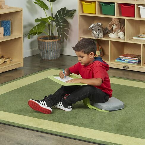 ECR4Kids The Surf مكتب لاب محمول، مقاعد مرنة، أخضر عشبي، 10 عبوات in Saudi Arabia
