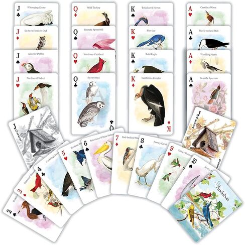 MasterPieces Officially Licensed Audubon Playing Cards - 54 Card Deck for Adults in Saudi Arabia