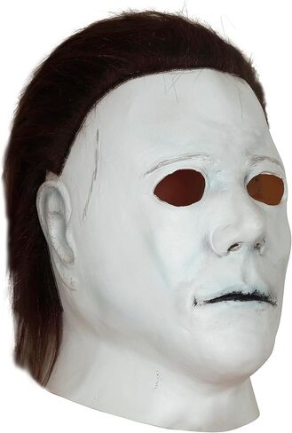 Michael Myers Mask, Halloween Movie Horror Killer Latex Mask, Michael Myers Costume Props for Cosplay in Saudi Arabia