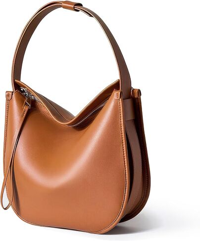 حقيبة حمل cjc، حقيبة حمل عصرية للنساء، حقيبة حمل جلدية للعمل، حقيبة حمل مع حقيبة كتف بسحاب، حقائب حمل جلدية يوميًا in Kuwait