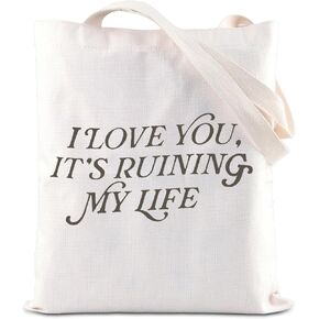 KUIYAI Singer Inspired Tote Bag Music Album Shoulder Bag Singer Fans Gift Song Lyric Gift Singer Era Gift Music Lovers Gift