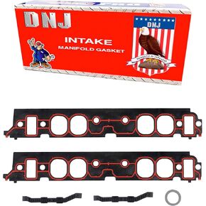 DNJ IG3174 Intake Gasket for 1996-2000 / Chevrolet, GMC / C2500, C2500 Suburban, C3500, Express 3500, G30, G3500, K2500 Suburban, K3500, P30, P3500, Savana 3500/7.4L / OHV / V8 / 16V / 454cid