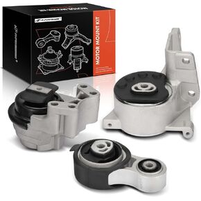 A-Premium 3PCS Engine Motor Mount Transmission Mount Torque Strut Mount Set Compatible with Ford Taurus 2008-2012, Taurus X 2008-2009, Flex 2009-2012 & Lincoln MKS 2009-2012 & Mercury Sable 2008-2009