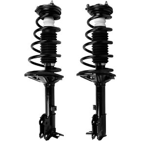 SCITOO Rear Shock Absorber Assembly Fit for 2003-2005 for Hyundai Accent, Complete Shock and Strut Assembly Kit Fit for 171585 171584 2PCS