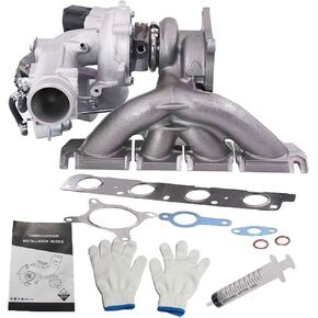 TOPAZ K03 Turbo Turbocharger Compatible with Audi A3 2005-2008 TT VW Jetta Passat Eos GTI 2.0L 53039880105