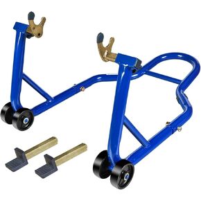 Motorcycle Stand Front and Rear Combo Wheel Lift Stands, 500Lbs Capacity,Swingarm Spool Paddock Stands for Sport Bike,Fit for Yamaha Honda Kawasaki