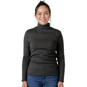 LAPASA Women Thermal Shirt Crewneck Mock Neck Turtleneck Base Layer Fleece Top Thermoflux Lightweight Midweight Heavyweight
