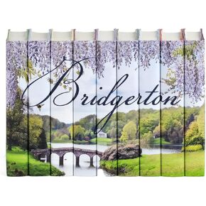 Juniper Books Bridgerton Set | 9-Volume Hardcover Book Set with Custom Designed Dust Jackets | Author Julia Quinn