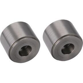 1/4 NPT Female Pipe Thread Steel Weld On Bung Fitting Adapter 2PCS