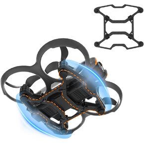 واقي المروحة من ألياف الكربون بدون طيار لـ DJI Avata 2، طقم حماية دعامة ممتص الصدمات للطائرة بدون طيار لملحقات DJI Avata 2، واقي شفرة الطائرة بدون طيار (واقي المروحة)