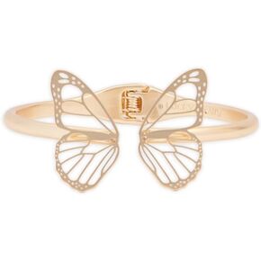Lucky Brand Women's Open Butterfly Cuff Bracelet, Gold, Unsized