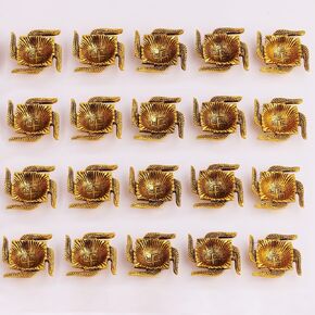 IndianShelf 20 Pieces Swastik Diwali Diyas Indian Decorations for Pooja