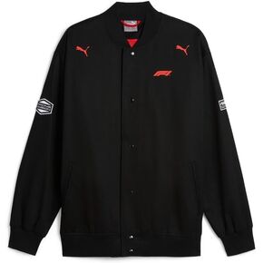 Puma Mens F1 Statement Bomber Jacket Athletic Outerwear Casual - Black in Saudi Arabia