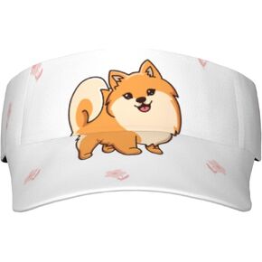 Printed Sun Visor Hats Adjustable,Women's Sun Hat, Unisex Designs, Fits Most Head Sizes