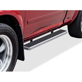 APS (Stainless Steel Black 6in Running Boards Nerf Bars Side Steps Compatible with Dodge Ram 1500 2002-2008 Regular Cab & Ram 2500 3500 2003-2009 (Exclude Daytona Rumble Bee and SRT-10 Models)