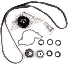 ECCPP TBK297 TB297K1 Timing Belt Water Pump Kit for 1999-2001 for Audi A4 1999-2001 for Audi A4 Quattro 1998-2001 for Audi A6 1998-2001 for Audi A6 Quattro 1998-2005 for Volkswagen for Passat
