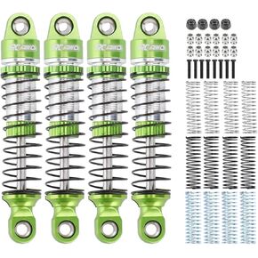 RCAWD FX118 Shocks 50MM Oil Type for 1/18 FURITEK FX118 Fury Wagon RTR Front Rear Shock Series Upgrades Part Red