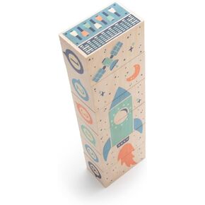 Uncle Goose Environments, Space Blocks - Made in The USA