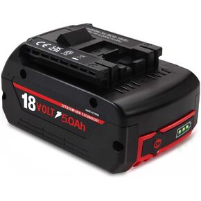 wowrmaykay BAT609 Battery, 18V 4.0Ah Li-ion Battery Replace for Bosch 18V Cordless Power Tools Extended Batteries Rechargeable