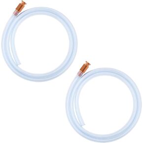 Solimeta Shaker Siphon Hose for Fuels/Gasoline/Diesel/Water Transfer, 10ft, 2 Pack