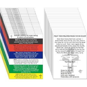 Zhanmai 200 قطعة خطة مجمعة لبطاقات الخلاص، مسالك الإنجيل، بطاقات بريدية مقدسة، بطاقات صلاة، آيات الكتاب المقدس الملهمة المسيحية، إشارة مرجعية مخططة للرجال والنساء والمراهقين، أداة خدمة in Kuwait
