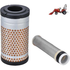 6259119M91 Air Filter Compatible with Massey Ferguson Tractor GC1710 GC1705 GC1715 GC1720 GC1723E GC1725M