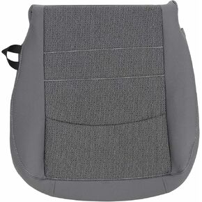 Driver Side Bottom Cloth Seat Cover Gray Compatible with Dodge Ram SLT 1500 2500 3500 2013 2014 2015 2016 2017 2018