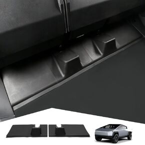 Rear Underseat Protector Row Cover Pad for 2024 Tesla Cybertruck Accessories, Seat Corner Cover for Cybertruck（2PCS）