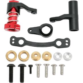 Aluminum Steering Bell Crank & Servo Saver Set for 1/8 Arrma Kraton Typhon&1/7 Mojave - Enhanced Performance & Durability