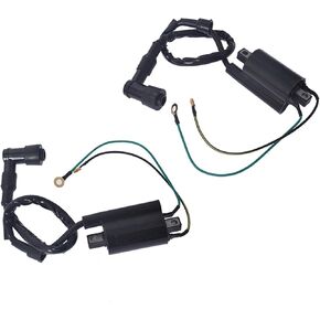 Ignition Coil Set Replacement for Honda Motorcycle CB350 CL350 CB360 CL360 SL350 2Pcs