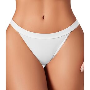 Hibluco Women Cotton Bikini Underwear Soft String Hipster Cheeky Sexy Panties