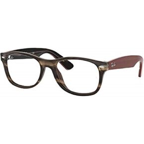 Ray-Ban RX5184-5798 Eyeglasses, Tortoise; Brown Frame 50mm w/Clear Demo Lens