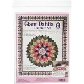 Marti Michell Giant Dahlia Template Set-9 Pieces