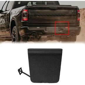 Black Body Style Spare Tire Winch Cover for 2019-2022 Dodge Ram 1500 DT (New Body Style) 68299112AC